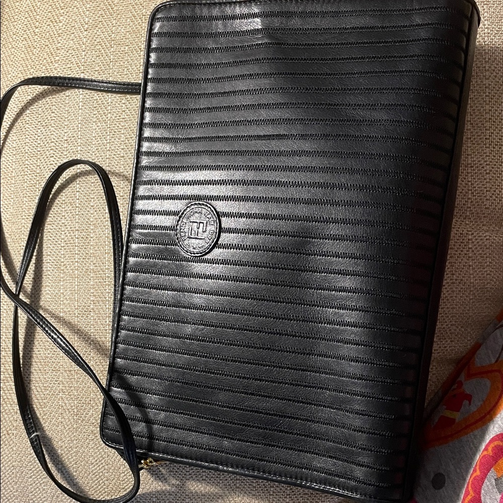 Fendi Black Leather Shoulder Bag